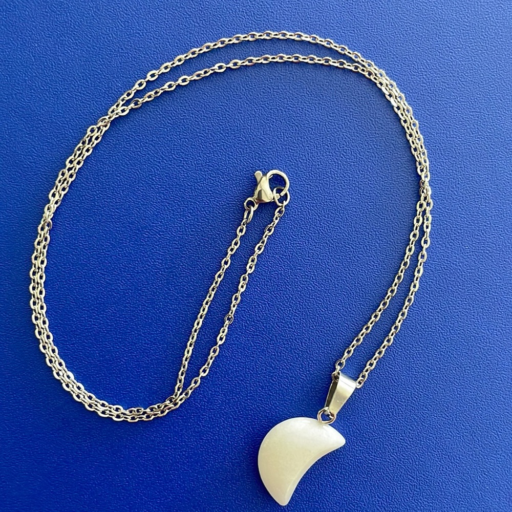 NEW • Necklace with Moon Pendant